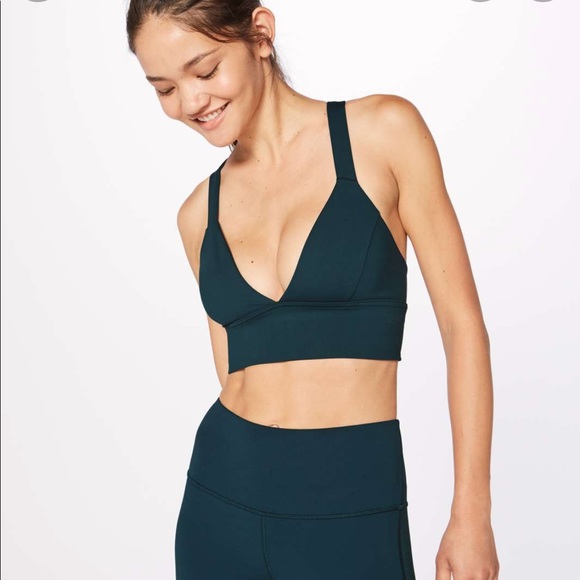 lululemon athletica Tops - Lululemon sweat your heart out longline bra